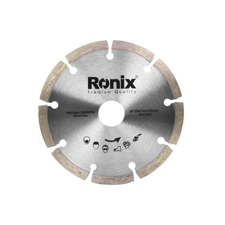Диск алмазный 125 х 22.2мм., (высота алмазного слоя 7 мм), Ronix, RH-3521