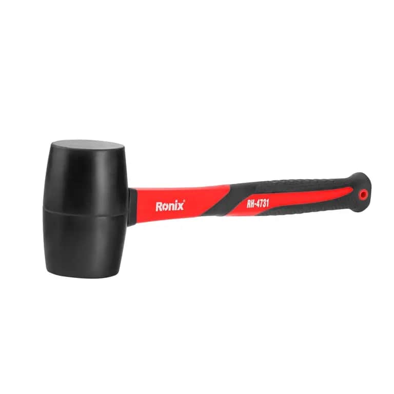 Молоток с резиновым бойком 500гр, Ronix, RH-4731