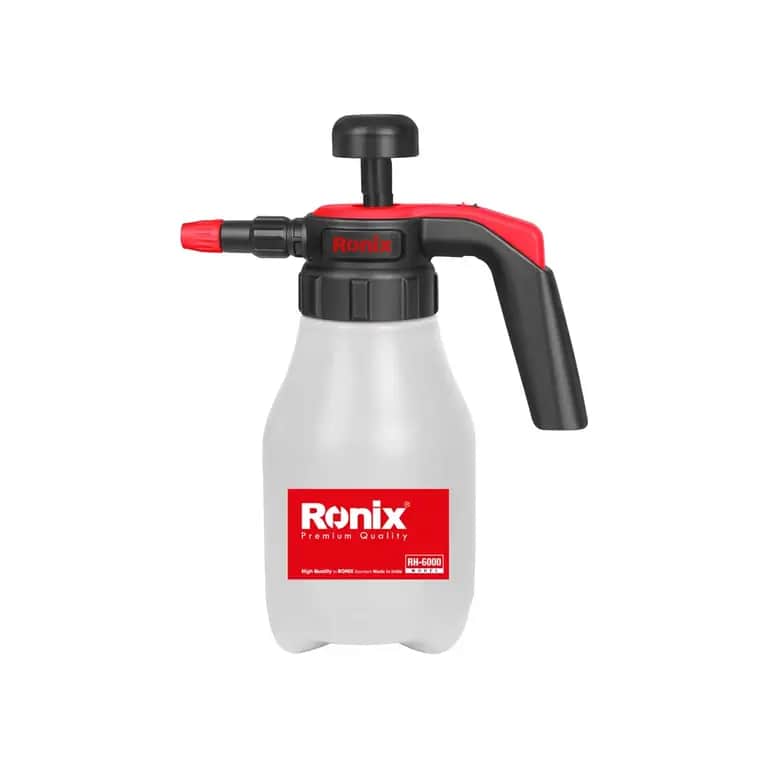 Помповый распылитель высокого давления объемом 1 литр, 8 бар, Ronix, RH-6000