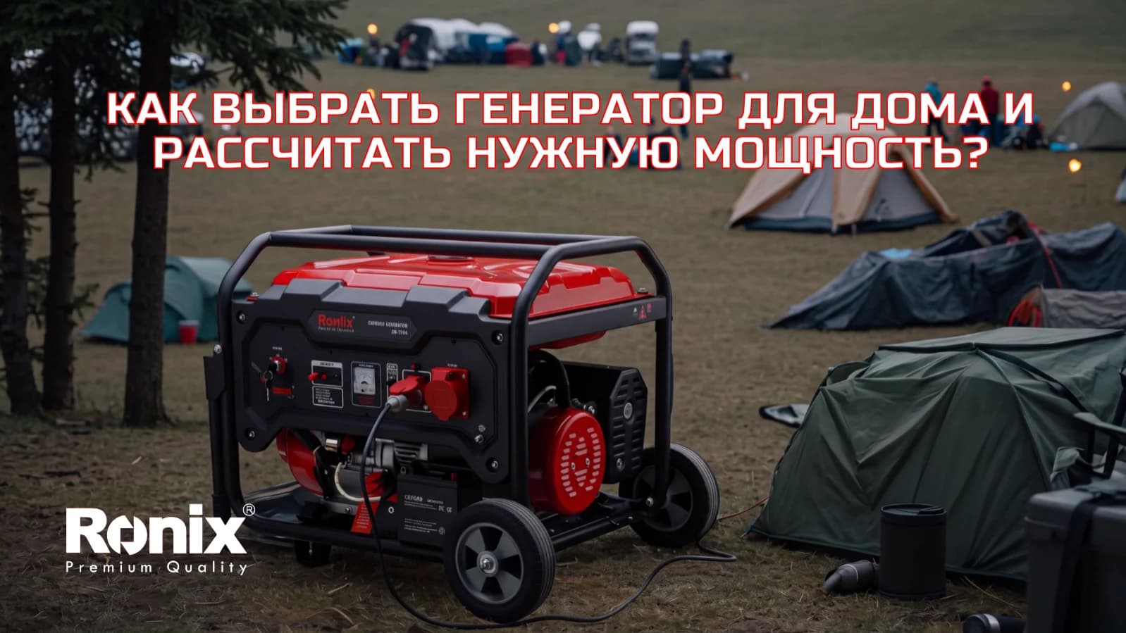 Как выбрать генератор для дома и рассчитать нужную мощность