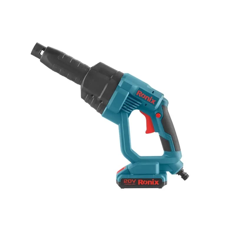 Аккумуляторная мойка высокого давления 20V, давление 24,5 Bar (1 АКБ и ЗУ), Ronix, 8930