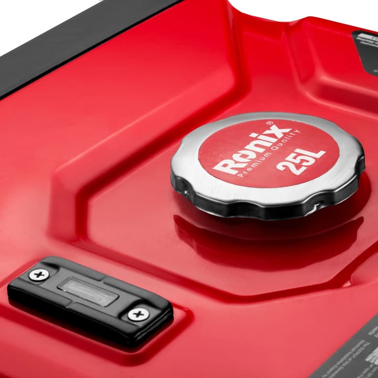 Бензиновый инверторный генератор Ronix 10кВт, 4-тактный двигатель, бак 25 литров, RH-4774 — фото 8