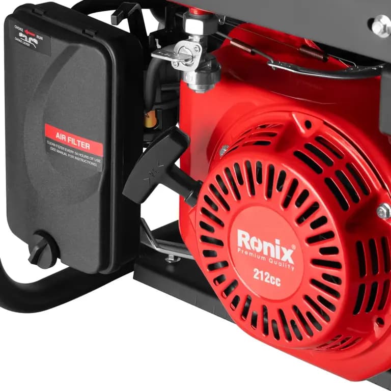 Бензиновый генератор Ronix 3500 Вт, 4-тактный двигатель, бак 15 литров, RH-4780 — фото 5