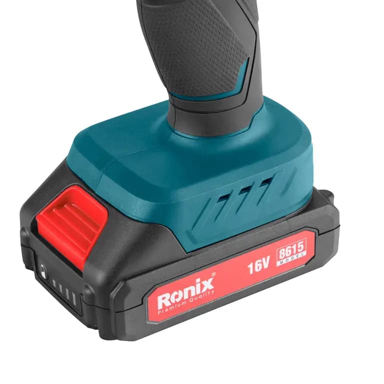 Аккумуляторная дрель-шуруповерт 32Нм, Li-ion 16V, 1.5Ah (кейс, 2 аккумулятора, зарядное устройство) — фото 5
