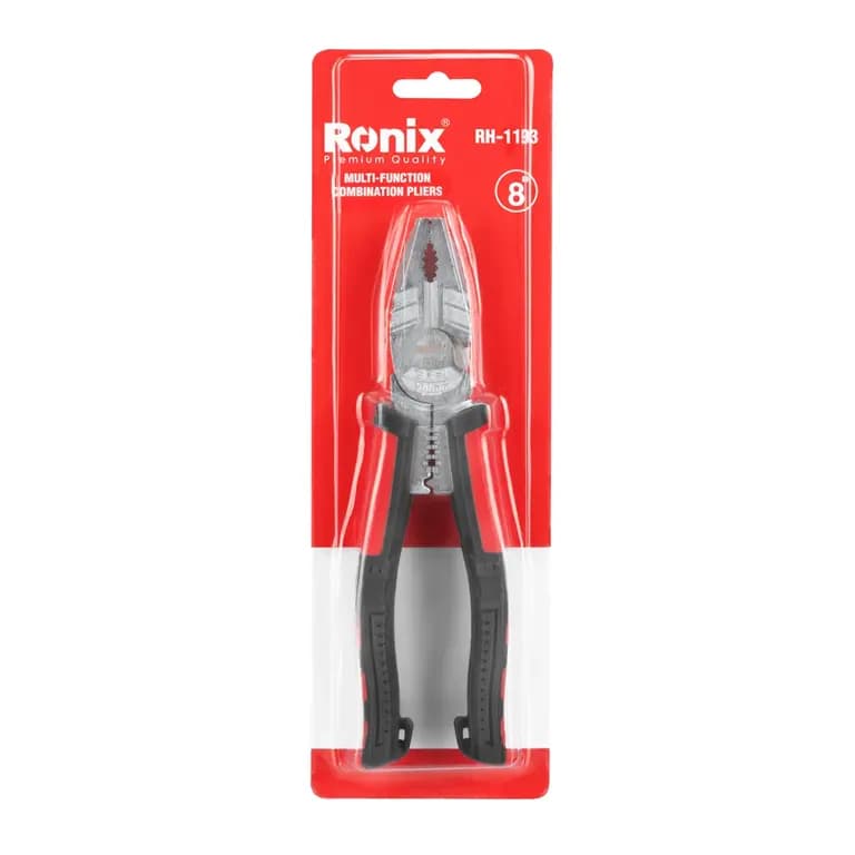 Многофункциональные комбинированные плоскогубцы 200 мм(8 дюймов), Ronix, RH-1193 — фото 7