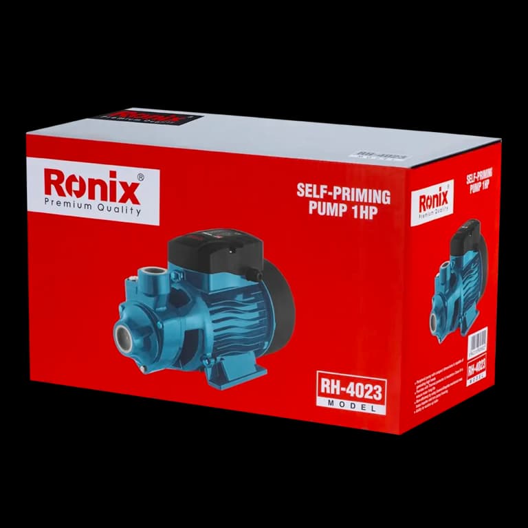Водяной насос периферийный Ronix 750 Вт, 1,0 л. с., 2850 об/мин, RH-4023 — фото 9