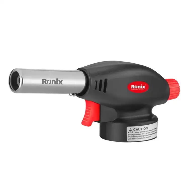 Газовая паяльная горелка, пьезоподжиг, Ronix, RH-4570